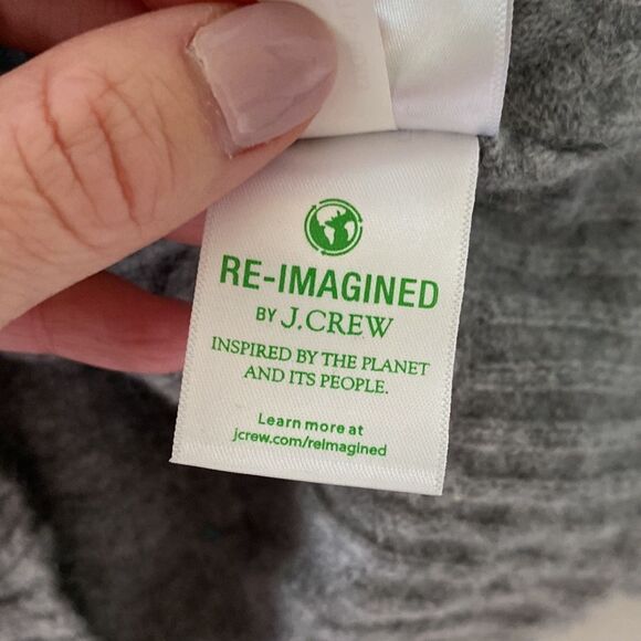 J. Crew Merino Wool Alpaca‎ Cable Knit Mock Neck Sweater In Super Soft Yarn - Picture 10 of 11